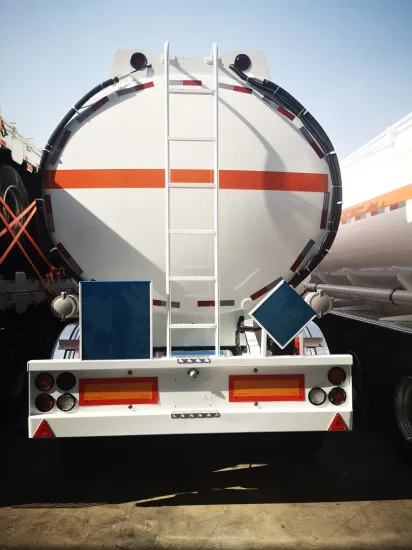 Réservoir de carburant monobloc en acier de transport diesel/essence/camion-citerne semi-remorque pour le prix de vente